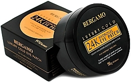 Düfte, Parfümerie und Kosmetik Augenpatches mit Goldpartikeln - Bergamo 24K Luxury Gold Hydrogel Eye Patch