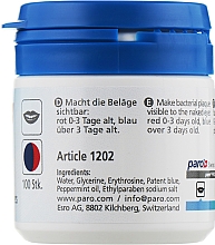 Zweifarbige Pads zur Anzeige von Zahnbelag 100 St. - Paro Swiss Plak2 Tone Disclosing Pellets — Bild N2