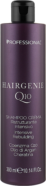 Regenerierendes Cremeshampoo - Professional Hairgenie Q10 Shampoo Cream — Bild N1