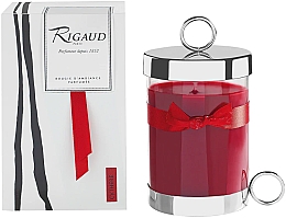 Duftkerze Apfel - Rigaud Paris Cythere Red Scented Candle — Bild N1
