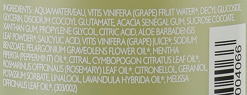 Gesichtsreinigungsgel mit Salicylsäure, bio-ätherischen Ölen und Traubenwasser - Caudalie Vinopure Purifyng Gel Cleanser — Bild N15