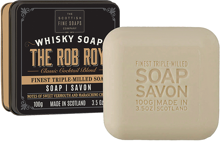 Seife The Rob Roy - Scottish Fine Soaps The Rob Roy Sports Soap In A Tin — Bild N2