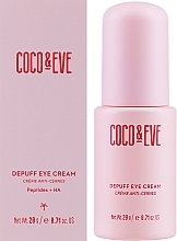 Augencreme - Coco & Eve Depuff Eye Cream — Bild N2
