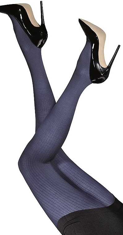 Strumpfhosen für Frauen Agata XS blu marino - Knittex — Bild N1