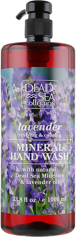 Flüssigseife mit Mineralien aus dem Toten Meer und Lavendelöl - Dead Sea Collection Lavender Hand Wash with Natural Dead Sea Minerals — Bild N3