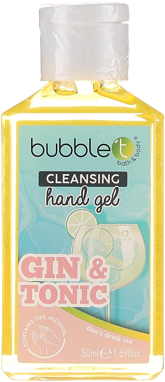 Antibakterielles Handgel Gin und Tonic - Bubble T Cleansing Hand Gel Gin & Tonic — Bild N1