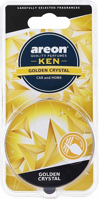 Auto-Lufterfrischer Golden Crystal - Areon Gel Ken Blister Golden Crystal — Bild N1