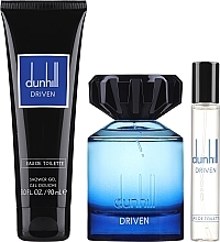 Alfred Dunhill Driven Blue - Duftset (Eau de Parfum 100ml + Eau de Parfum Mini 15ml + Duschgel 90ml)  — Bild N2