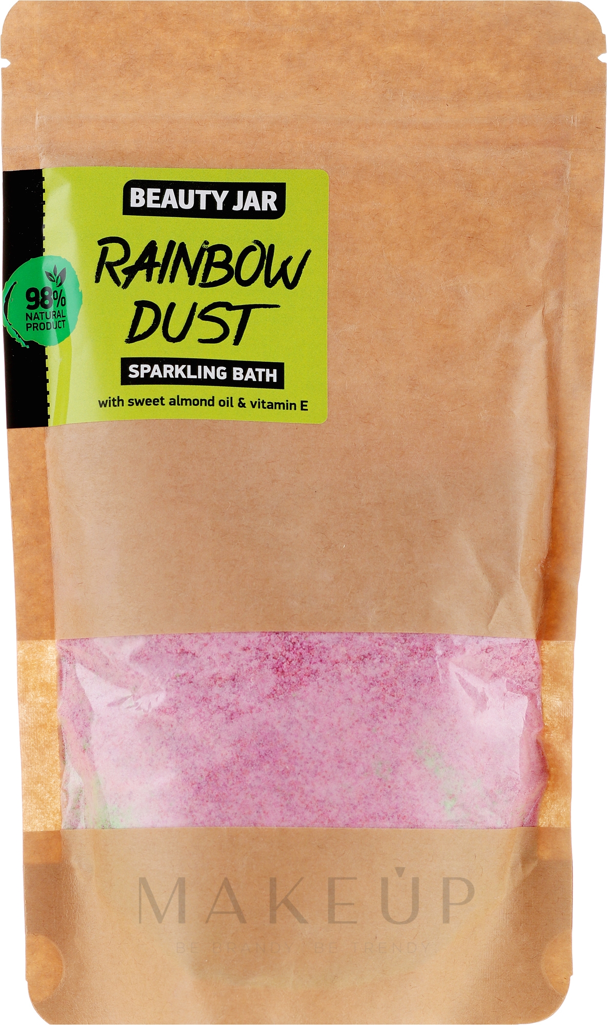 Badepuder mit Mandelöl und Vitamin E - Beauty Jar Sparkling Bath Rainbow Dust — Bild 250 g