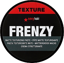 Stylingpomade für das Haar mit mittlerem bis starkem Halt - SexyHair StyleSexyHair Frenzy Flexible Texturizing Paste — Bild N1