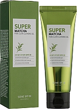 Tiefenreinigendes Gesichtswaschgel mit Matcha-Extrakt - Some By Mi Super Matcha Pore Clean Cleansing Gel — Bild N2