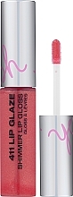 Düfte, Parfümerie und Kosmetik Lipgloss - BH Cosmetics 411 Lip Glaze Shimmer Lip Gloss 