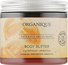 Regenerierende Körperbutter mit grünem Tee, Arganöl und Sheabutter - Organique Naturals Argan Shine — Bild N1