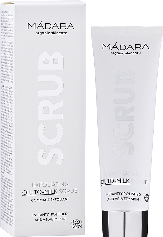 Öl-zu-Milch Gesichtspeeling - Madara Cosmetics Exfoliating Scrub Oil-To-Milk — Bild N2