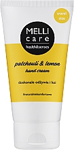 Düfte, Parfümerie und Kosmetik Handcreme mit Patchouli und Zitrone - Melli Care Patchouli&Lemon Hand Cream