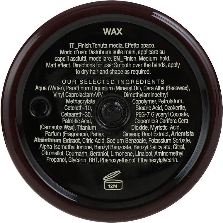 Wachs mit mittlerem Halt - Previa Man Wax Matte — Bild N3