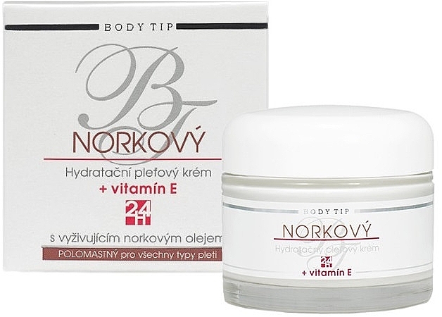 Feuchtigkeitscreme für die Haut mit Vitamin E - Vivaco Body Tip Moisturizing Skin Cream — Bild N1