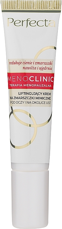 Lifting-Creme gegen Mimikfalten unter den Augen und um die Lippen - Perfecta MenoClinic — Bild N3