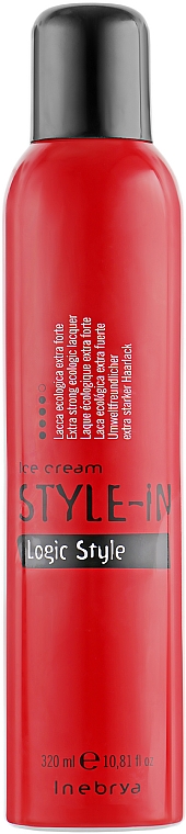 Haarspray für mehr Volumen Extra starker Halt - Inebrya Style-In Extra Strong Spray — Bild N1