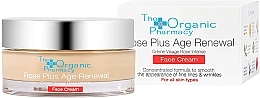 Düfte, Parfümerie und Kosmetik Anti-Aging-Gesichtscreme - The Organic Pharmacy Rose Plus Age Renewal Face Cream