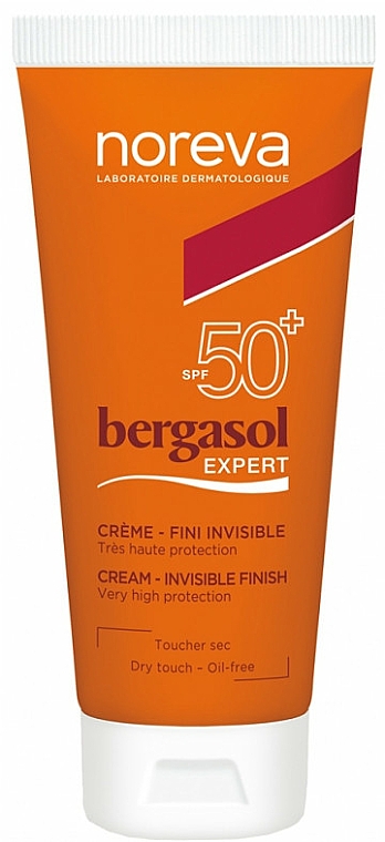 Sonnenschutzcreme SPF 50+ - Noreva Laboratoires Bergasol Expert Invisible Finish Cream SPF 50+ — Bild N1