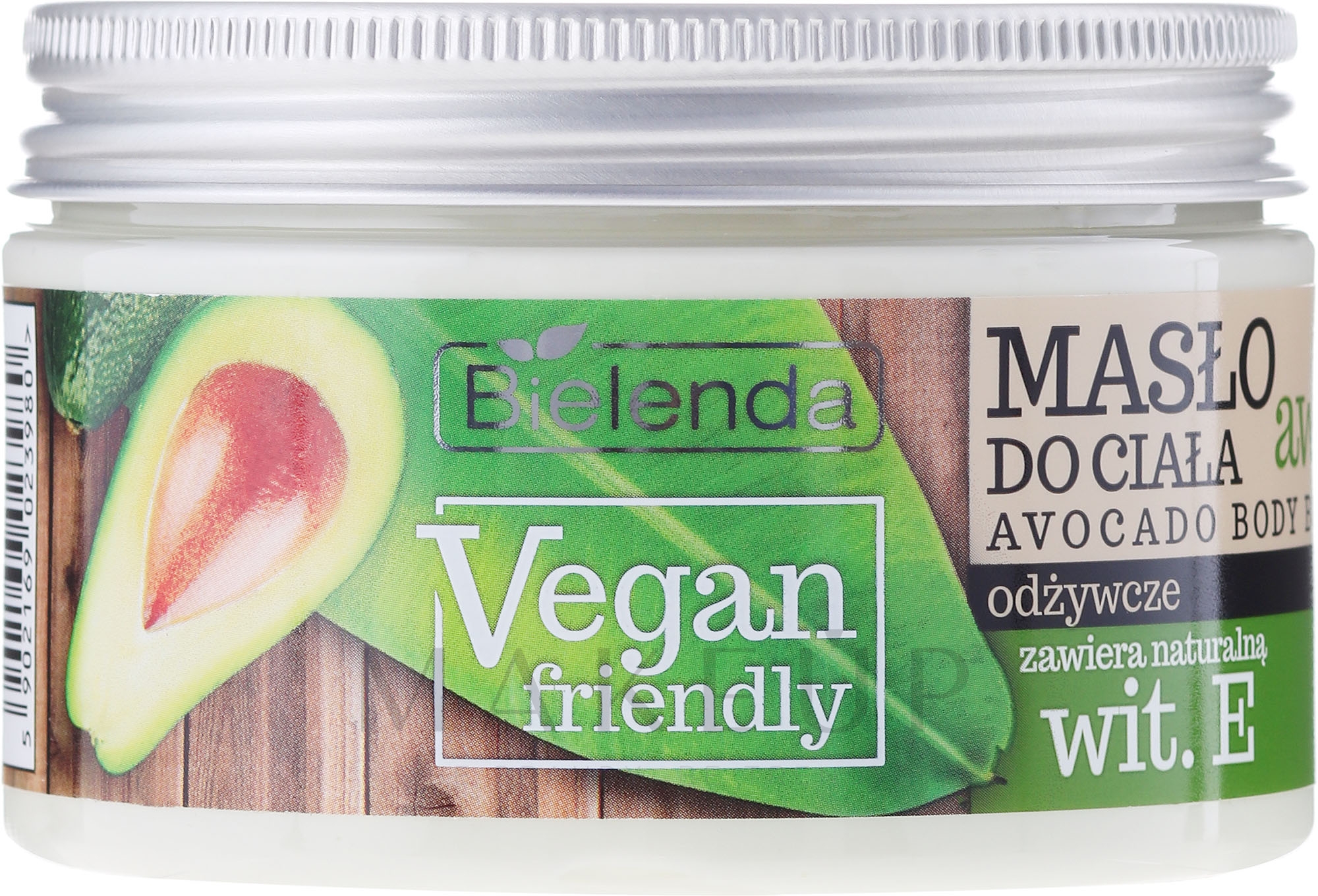 Pflegende Körperbutter mit Avocado - Bielenda Vegan Friendly Avocado Body Butter — Bild 250 ml