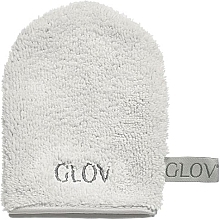 Handschuh zum Entfernen von Make-up hellgrau - Glov On The Go Makeup Remover Silver Stone — Bild N1