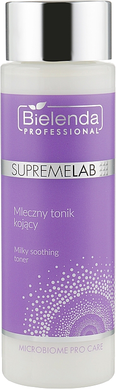 Milchiges beruhigendes Gesichtstonikum - Bielenda Professional SupremeLab Microbiome Pro Care Milky Soothing Toner — Bild N1