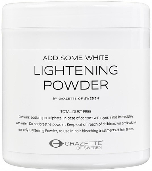 Leuchtendes Haarpuder - Grazette Add Some Colour White Lightening Powder — Bild N1