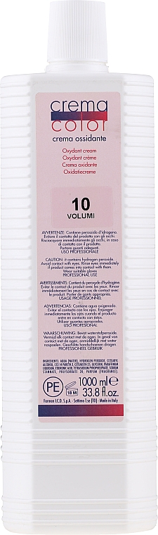 Oxidationscreme 10 Vol. - Vitality's Crema Color — Bild N1