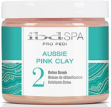 Düfte, Parfümerie und Kosmetik Detox-Fußpeeling mit rosa Tonerde - IBD Aussie Pink Clay Detox Scrub