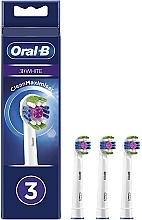 Ersatzköpfe für elektrische Zahnbürste 3 St. - Oral-B 3D White CleanMaximiser Refill Heads — Bild N1