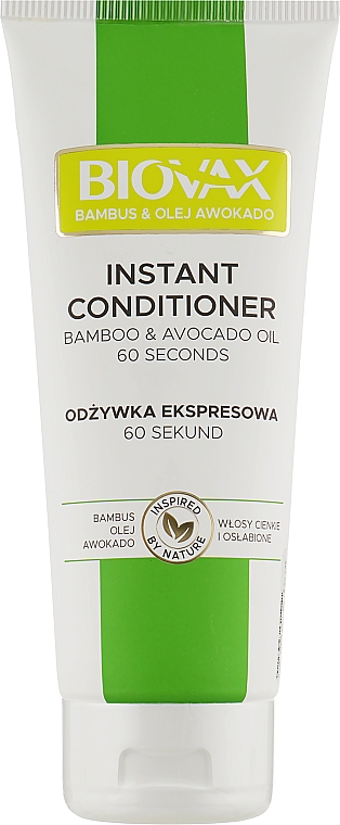 Conditioner mit Bambus und Avocado - Biovax Hair Conditioner — Bild N1