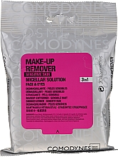 Mizellen-Feuchttücher zum Abschminken für empfindliche Haut - Comodynes Make-Up Remover Sensitive Skin — Bild N1