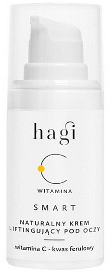 Natürliche Lifting-Augencreme - Hagi Cosmetics SMART C Lifting Eye And Brow Area Cream With Vitamin C — Bild N1