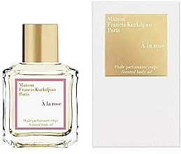 Düfte, Parfümerie und Kosmetik Maison Francis Kurkdjian A La Rose - Parfümiertes Körperöl