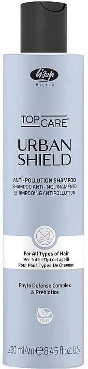 Shampoo gegen Verschmutzungen - Lisap Top Care Urban Shield Anti-Pollution Shampoo  — Bild N1