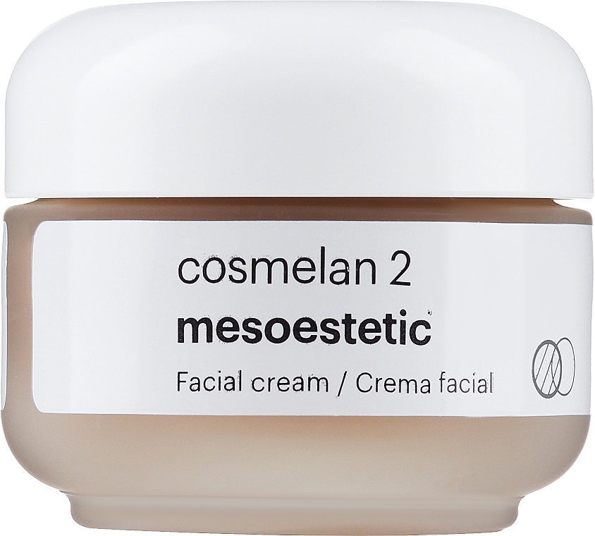 Depigmentierende und korrigierende Gesichtscreme - Mesoestetic Cosmelan 2 Cream — Bild N1