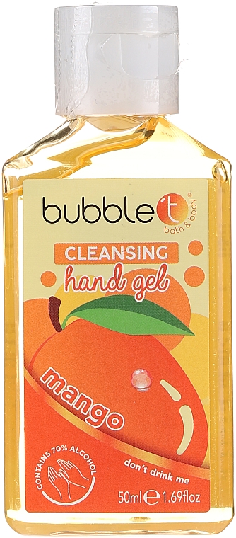 Antibakterielles Handgel Mango - Bubble T Cleansing Hand Gel — Bild N1