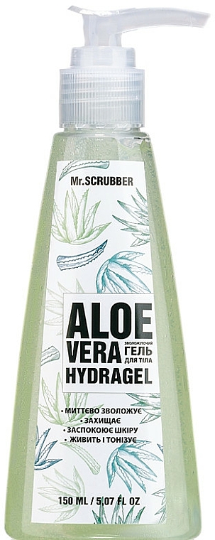 Hydrogel für den Körper - Mr.Scrubber Aloe Vera Hydragel — Bild N1