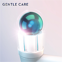 Austauschbare Zahnbürstenköpfe für elektrische Zahnbürste weiß - Oral-B Braun iO Gentle Care — Bild N10