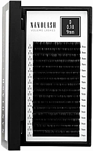 Falsche Wimpern D 0.10 (9 mm) - Nanolash Volume Lashes — Bild N2