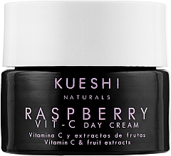 Gesichtscreme mit Himbeerextrakt und Vitamin C - Kueshi Naturals Raspberry Vit-C Day Cream — Bild N1