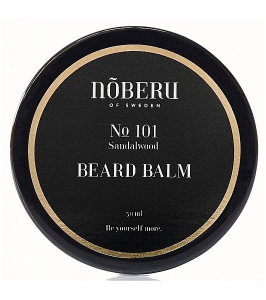 Bartbalsam - Noberu Of Sweden №101 Sandalwood Beard Balm — Bild N1