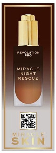 Nachtgesichtsserum - Revolution Pro Miracle Night Rescue Serum Advanced Complex  — Bild N2