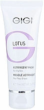 Straffende Gesichtsmaske für fettige Haut - Gigi Lotus Astringent Mask — Bild N1