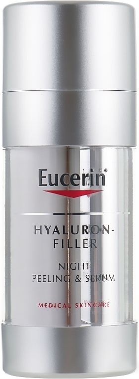 Regenerierendes Peeling-Serum für die Nacht mit Hyaluronsäure - Eucerin Hyaluron-Filler Night Peeling & Serum