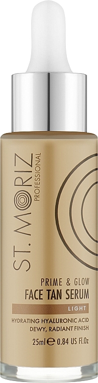 Selbstbräunungsserum für das Gesicht mit Schimmereffekt  - St.Moriz Professional Prime&Glow Serum  — Bild N1