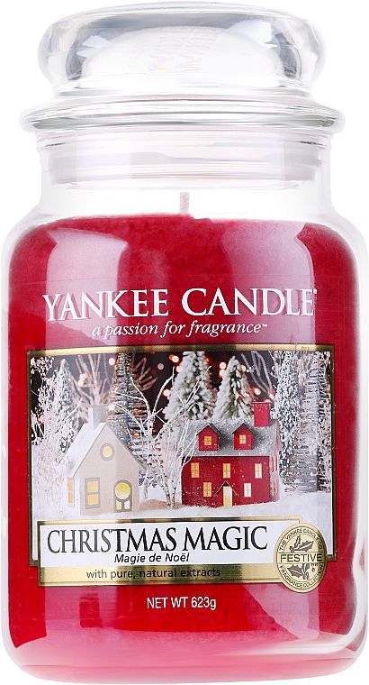 Duftkerze im Glas Christmas Magic - Yankee Candle Christmas Magic Jar — Bild N3