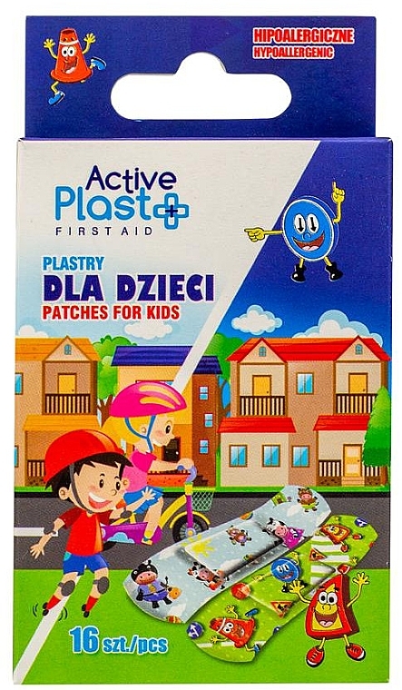Pflaster für Kinder 16 St. - Ntrade Active Plast — Bild N1